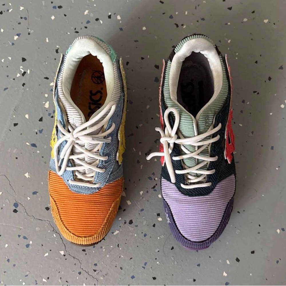ASICS Gel-Lyte III OG Multi-Color Sneakers size woman 6.5